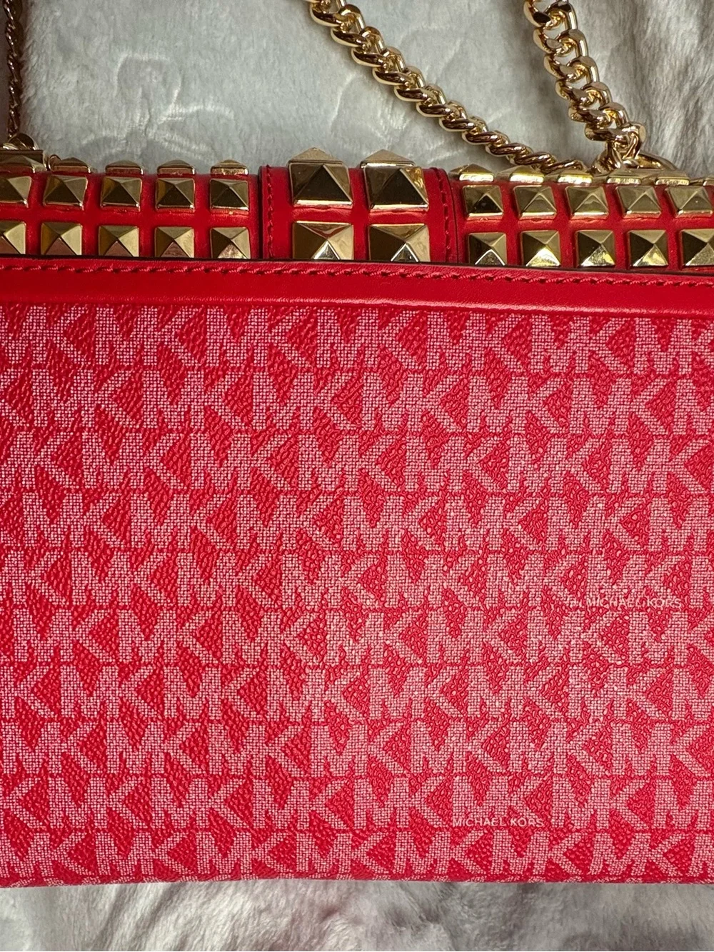 Michael Kors bold red